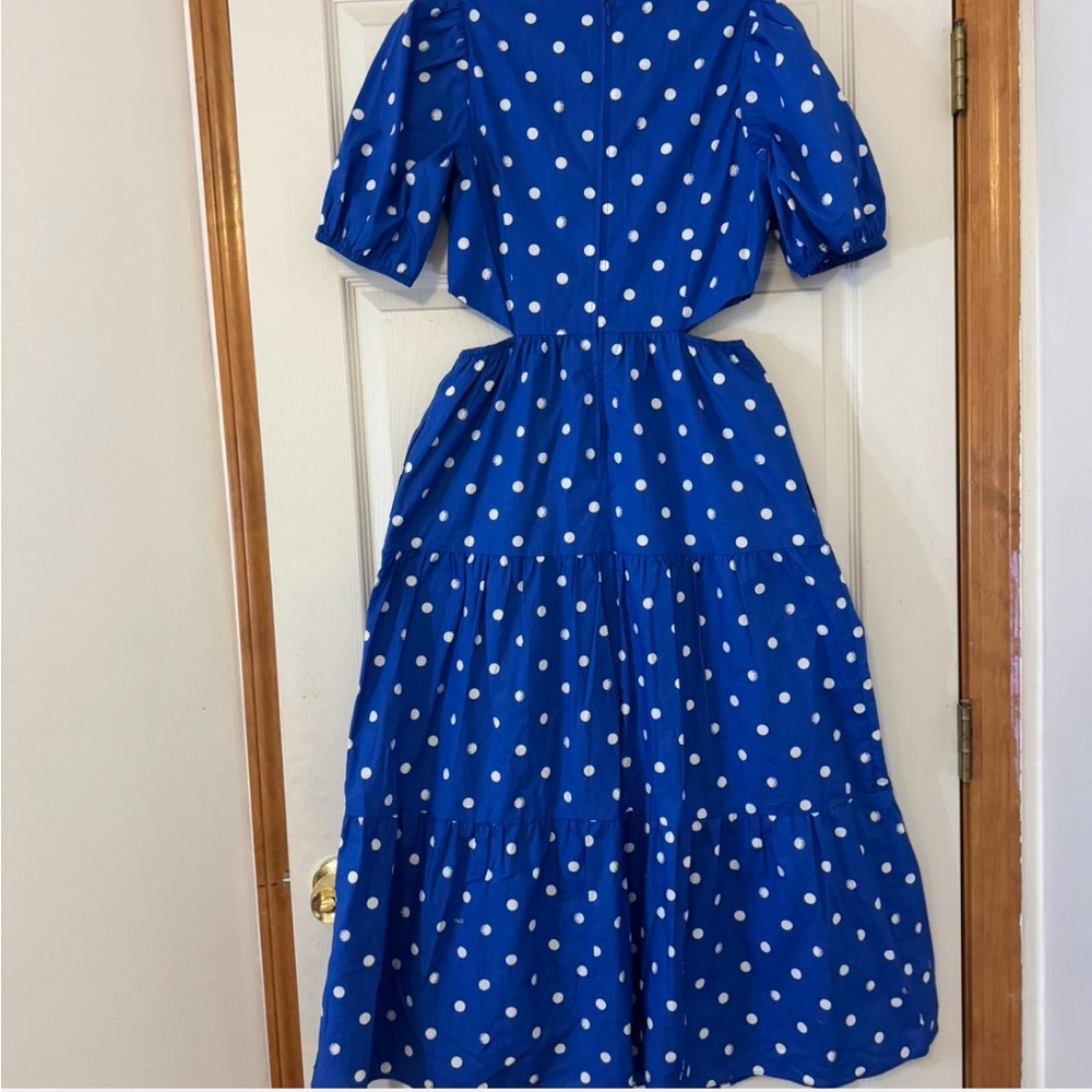 Lilly Pulitzer Blue Puff Sleeve Sundress for Weddings - Picture 2 of 5